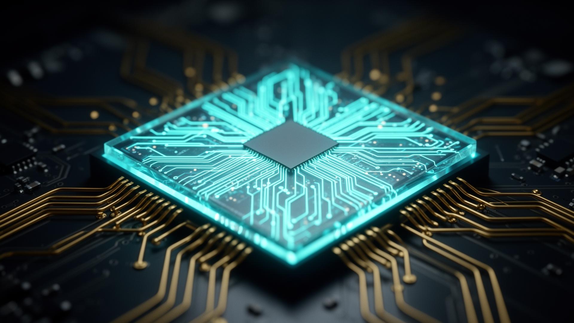 WC processor chip detail